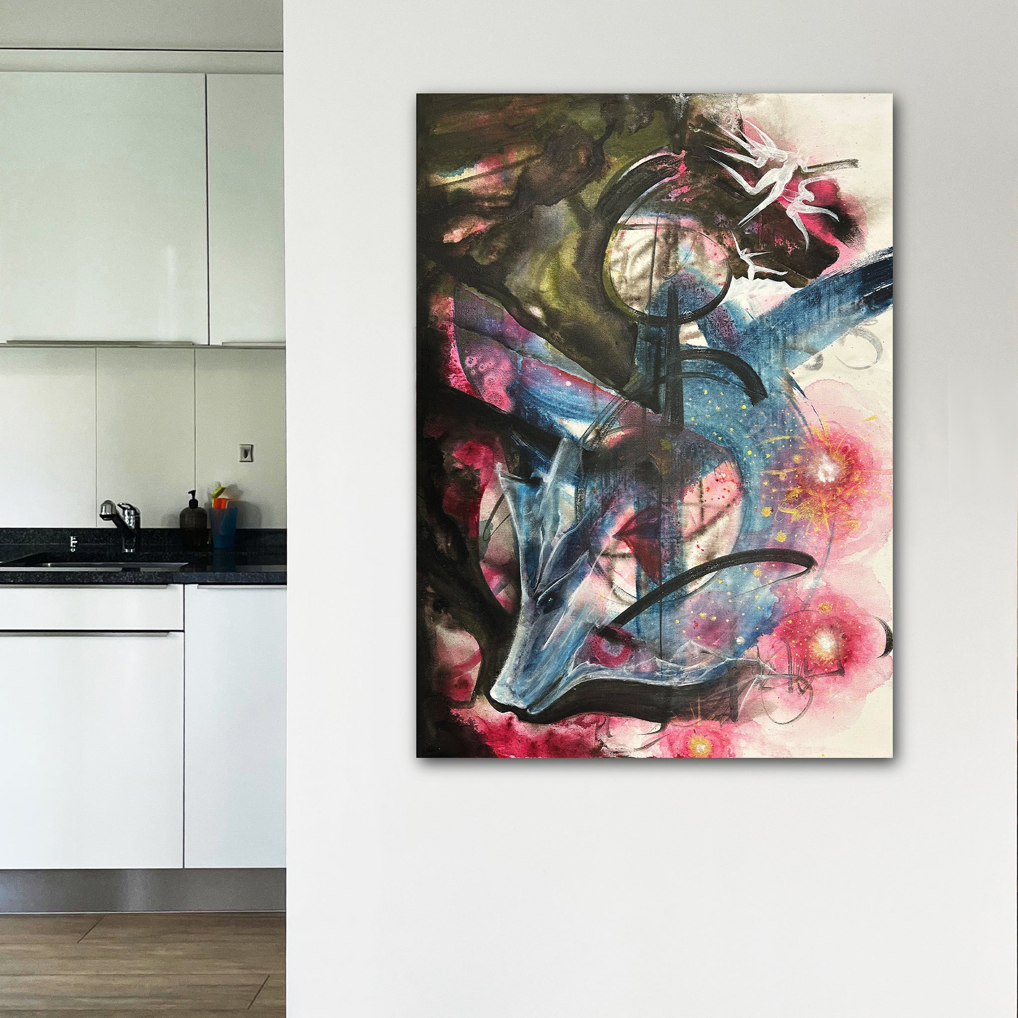 Kunstwerk Wort: Sucht
