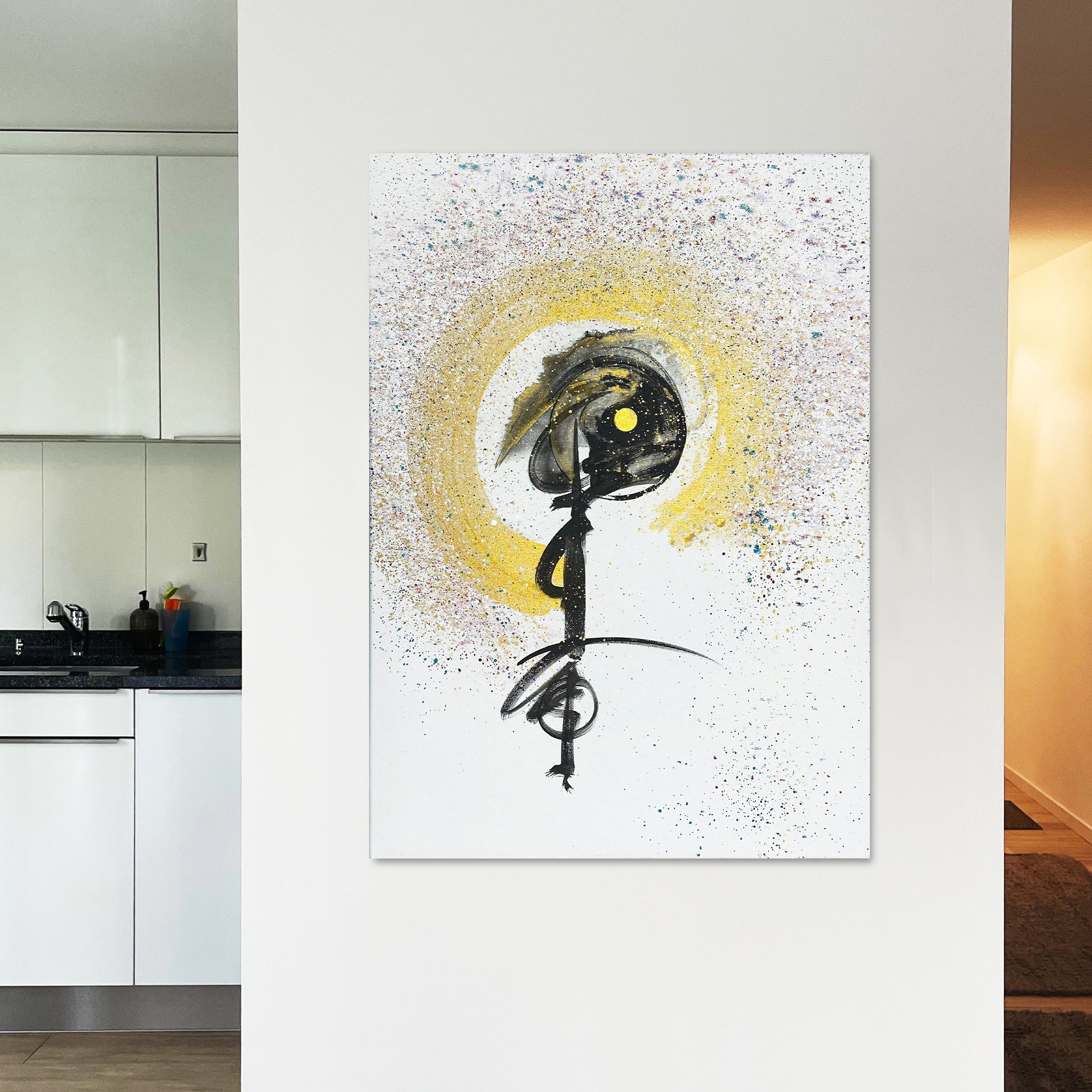 Kunstwerk Wort: Leben
