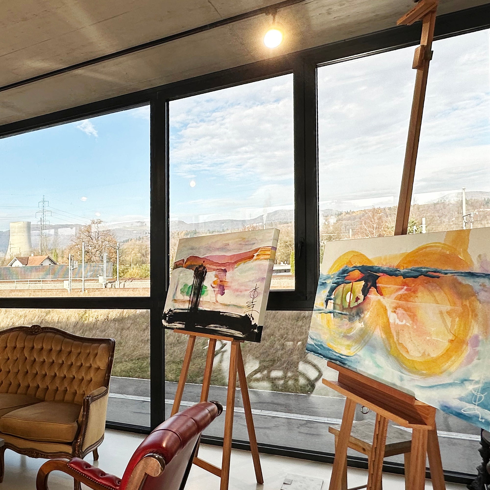 Begegnung Kunst – Oldtimer