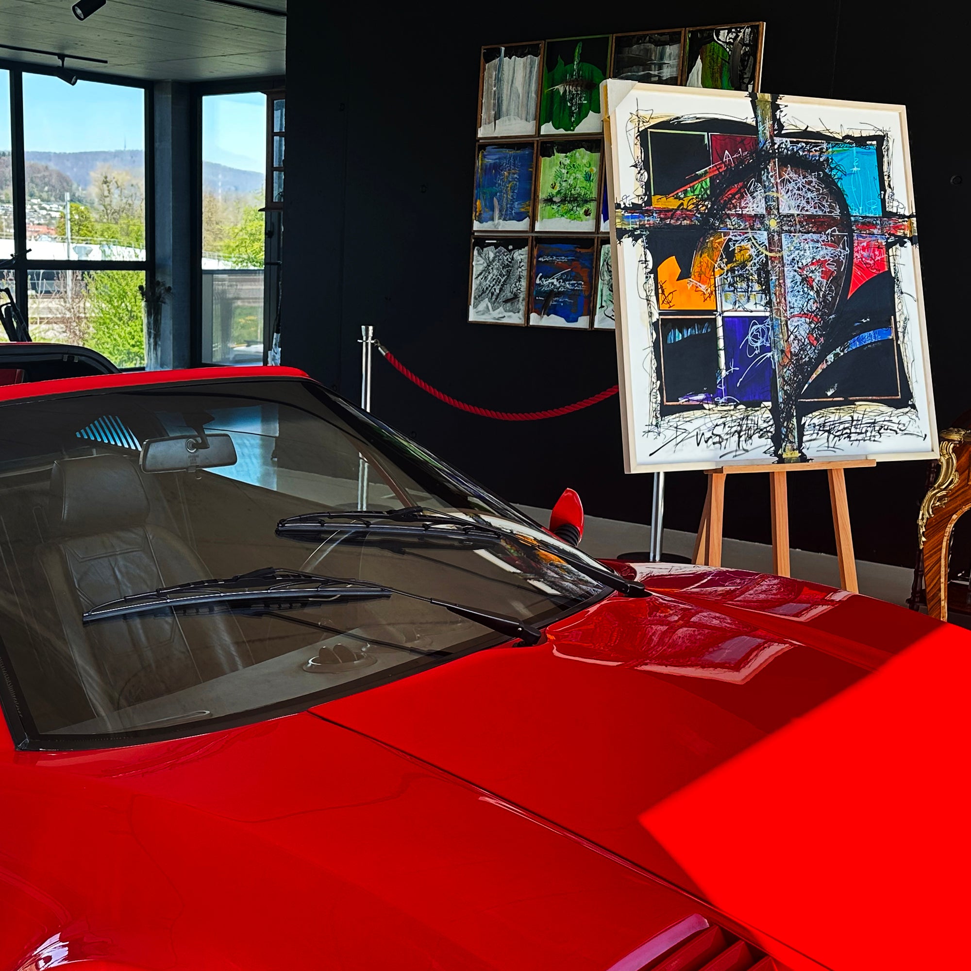 Begegnung Kunst – Oldtimer