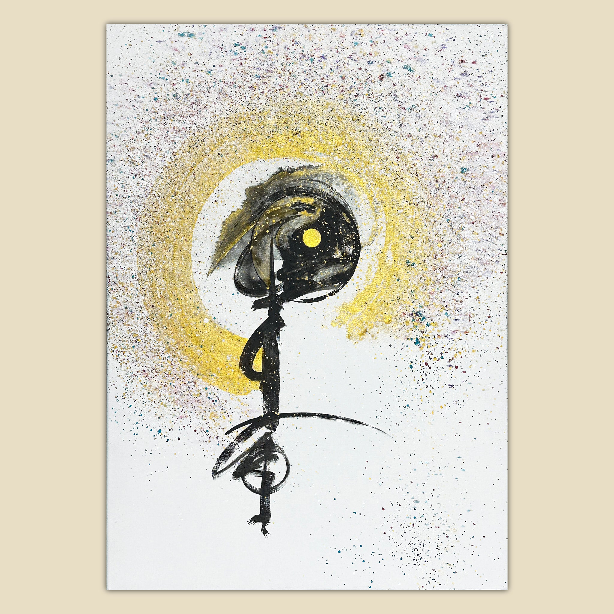 Kunstwerk Wort: Leben