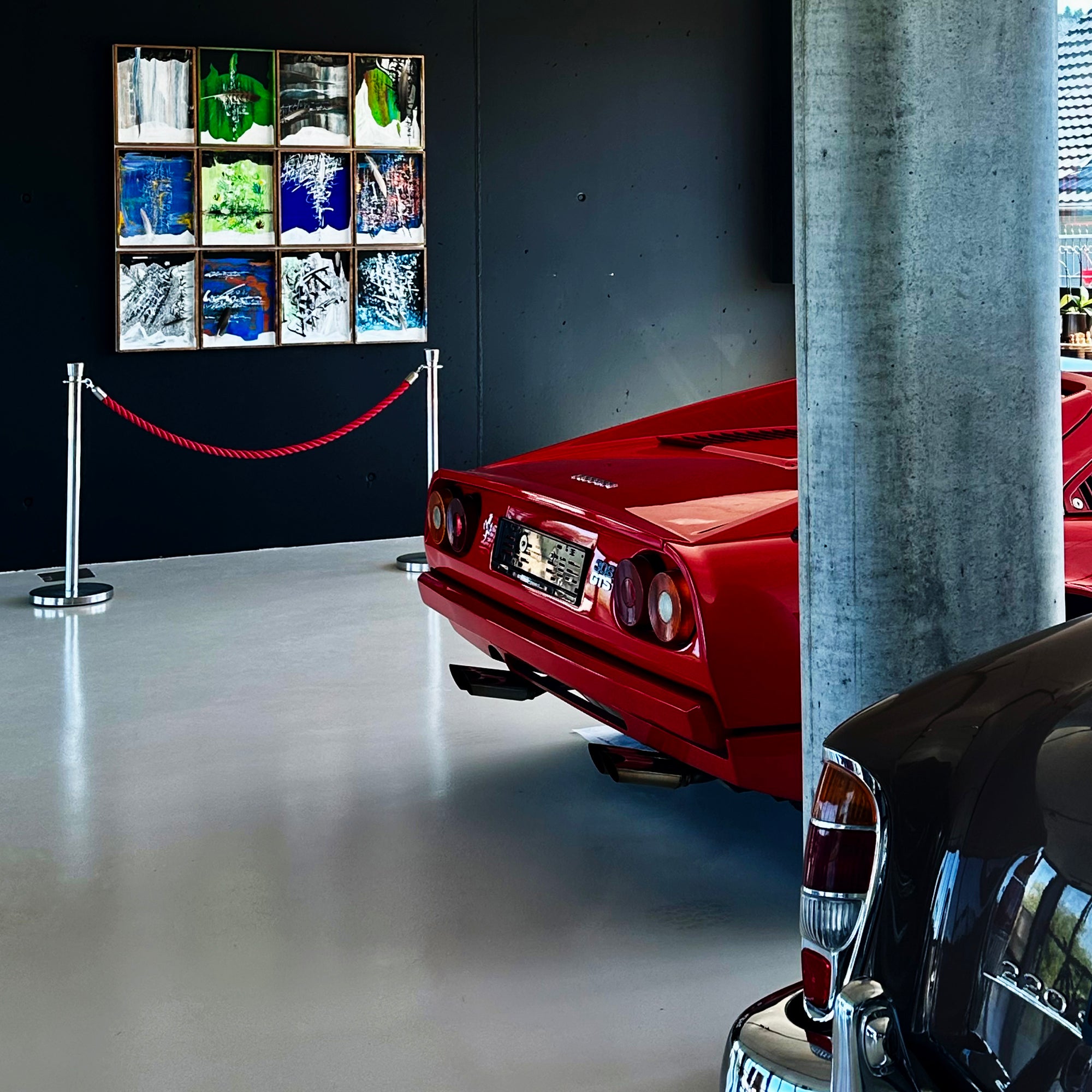 Begegnung Kunst – Oldtimer